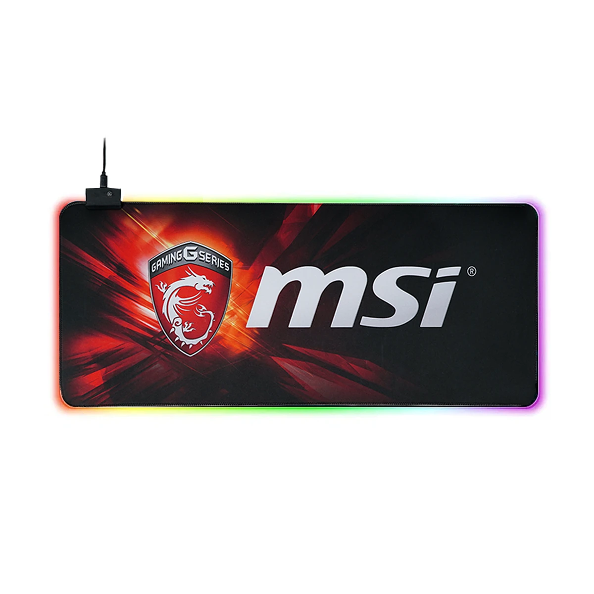 ماوس پد گیمینگ ام اس آی مدل RGB سایز 30×60 | آی تی هوم