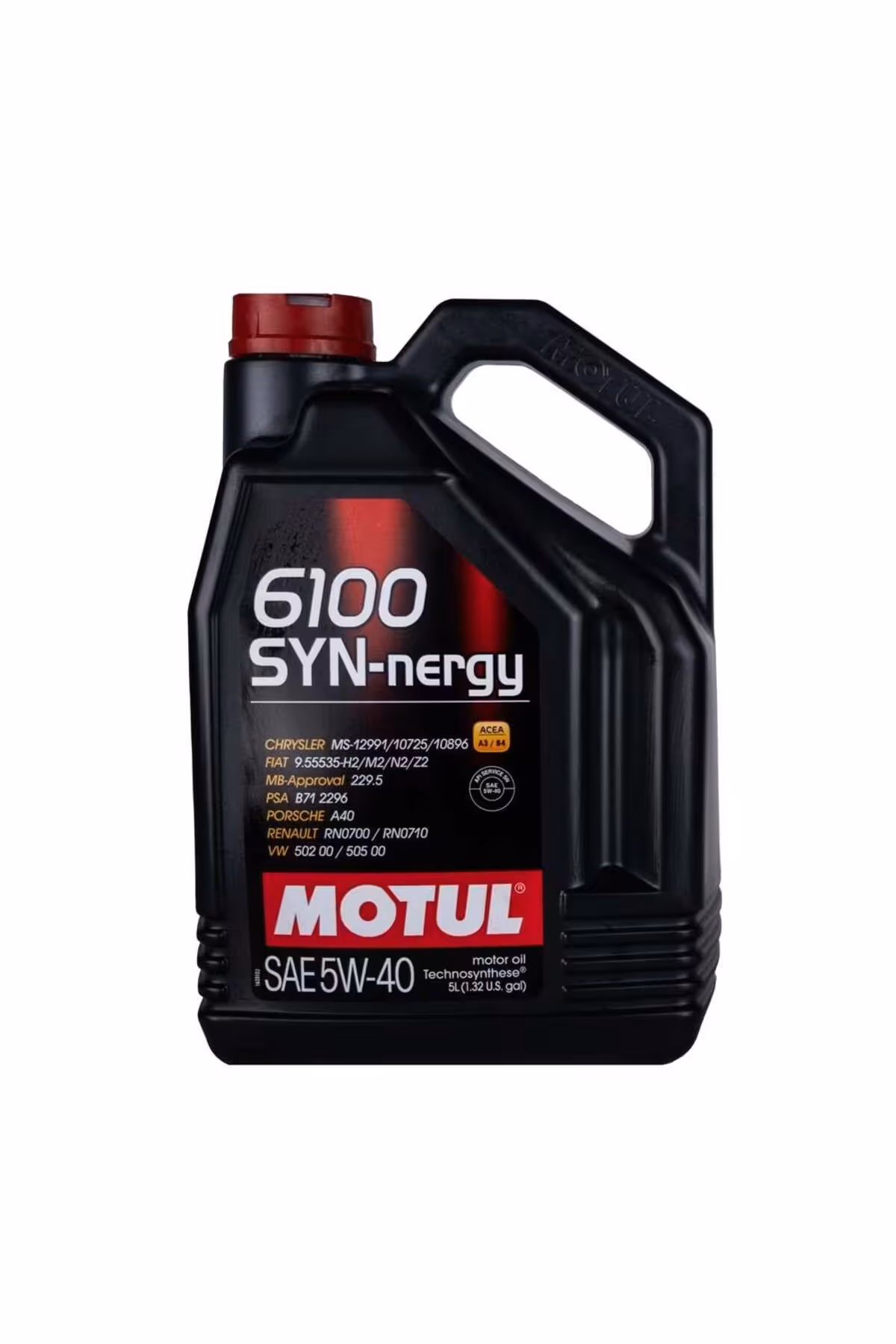 روغن و مکمل موتور 6100 SYNERGIE 5W 40 5 LT دیزل بنزین Motul