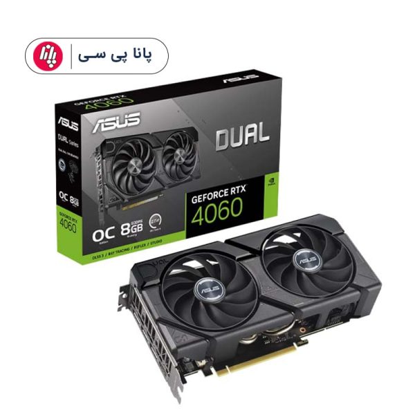 کارت گرافیک ایسوس مدل ASUS Dual GeForce RTX 4060EVO O8G