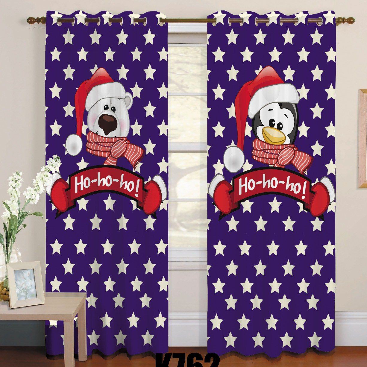 پرده چاپی  پانچ  اتاق کودک کد 947