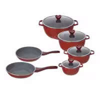 سرویس پخت و پز 10پارچه عروس مدل کلاسیک خطی
