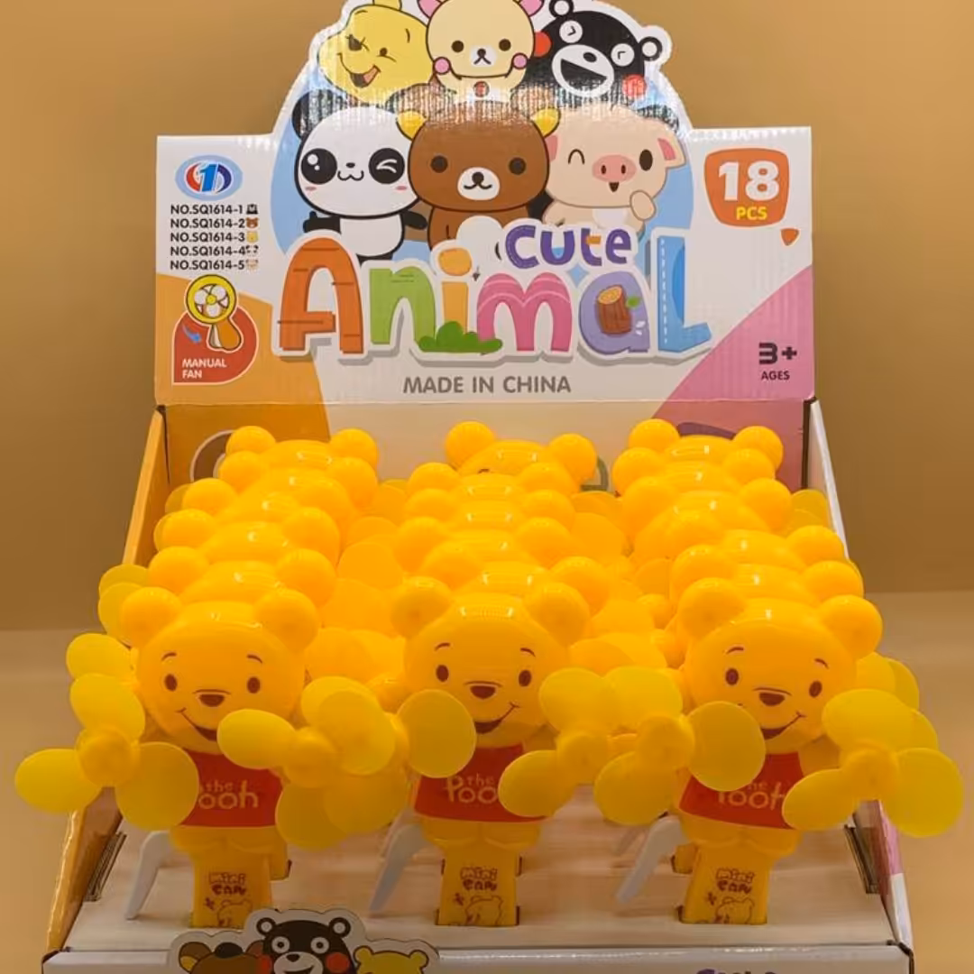 پنکه دستی طرح خرس پو