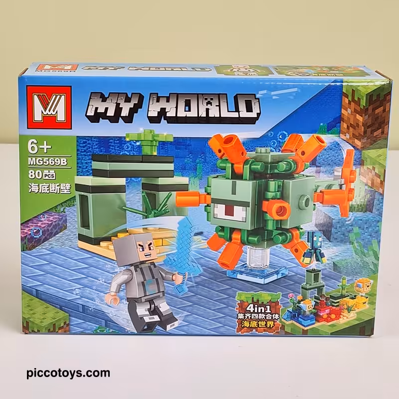 لگو ماینکرافت 80 تکه کد MG569B
