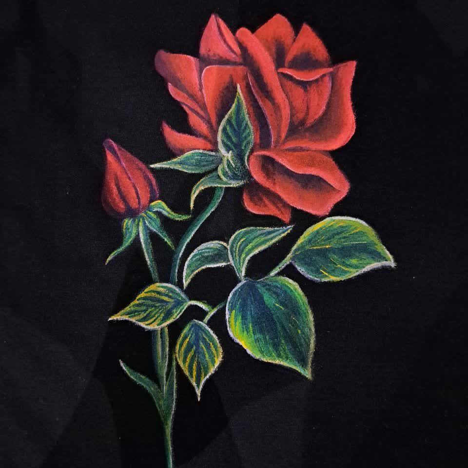 طراحی روی لباس