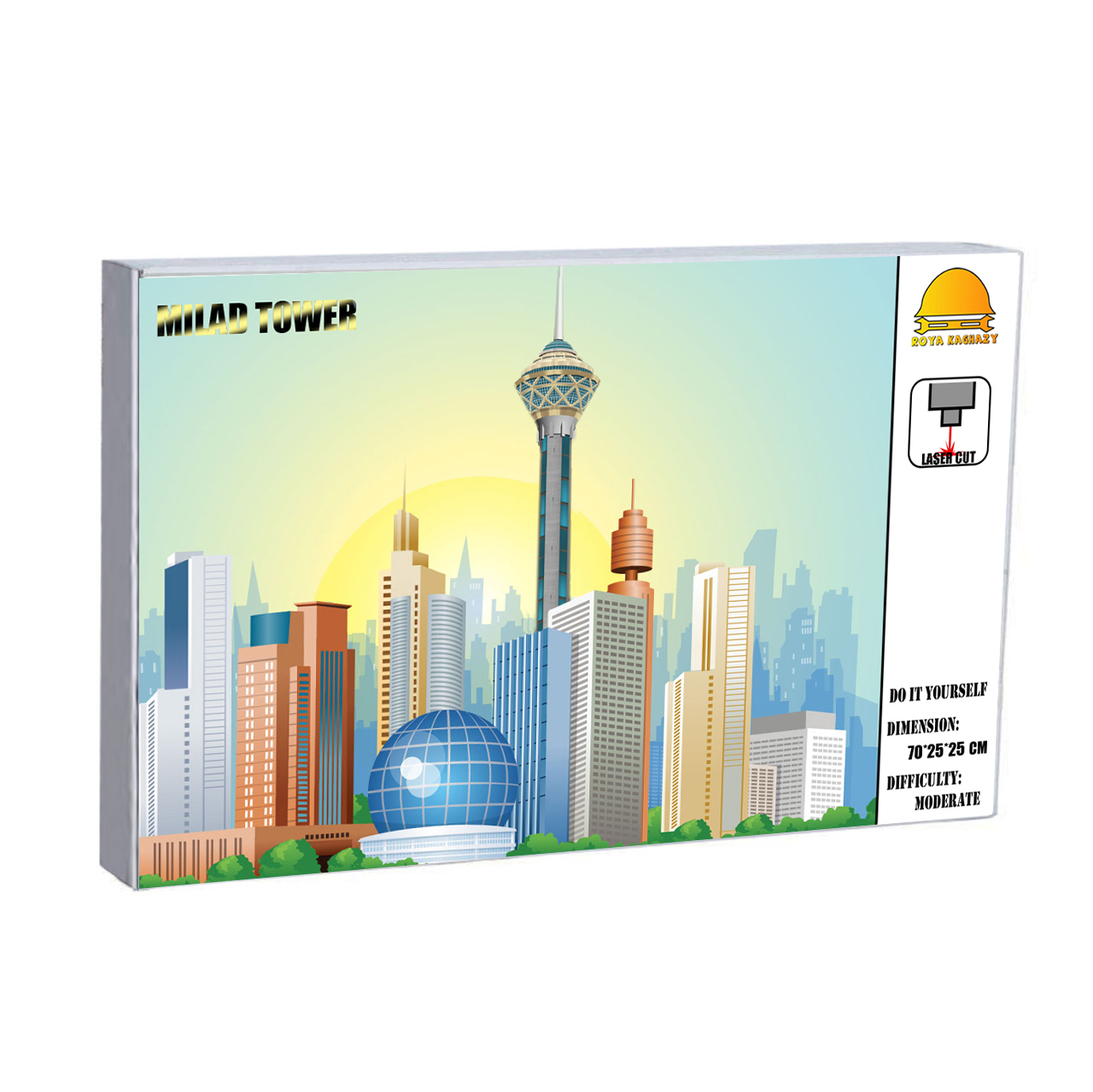 کیت ساخت ماکت برج میلاد