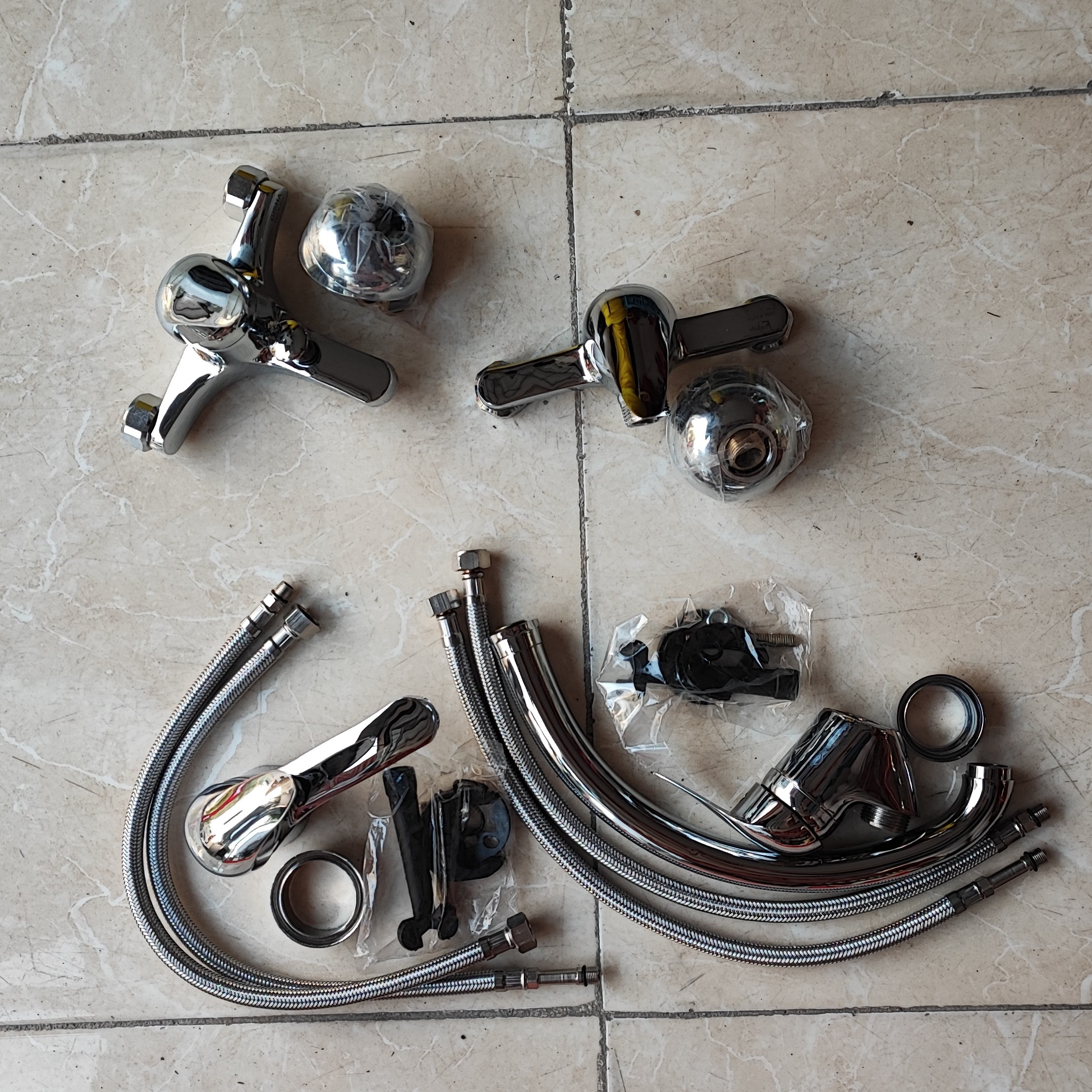 ست 4 عددی شیرآلات اهرمی ایرانی استاندارد 