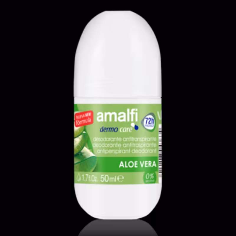 رول ضد تعریق زنانه و مردانه آمالفی حاوی عصاره آلوئه ورا حجم 50 میل