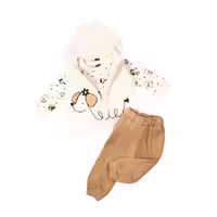 ژیله و بلوز شلوار دخترانه ایندیگو Indigo 23143 مدل پنی