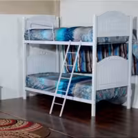 تخت خواب دو طبقه MDF مدل آرتا با کشو بدون تشک (پرداخت کرایه پس از تحویل)