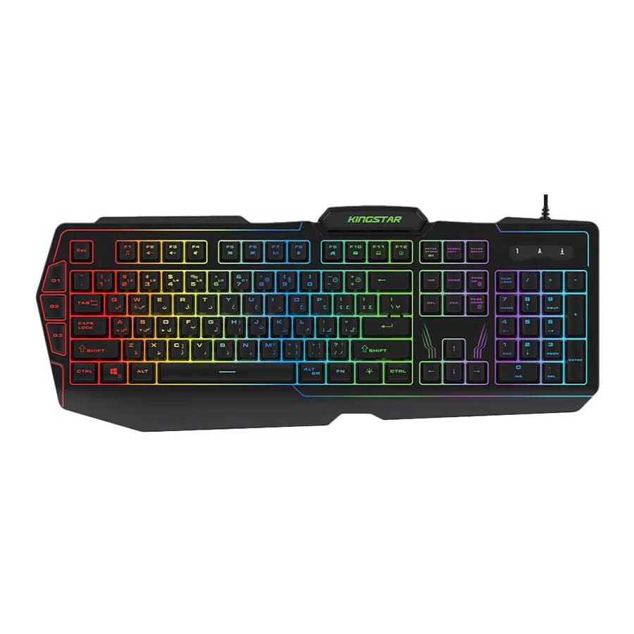 قیمت و خرید کیبورد گیمینگ باسیم کینگ استار مدل KB172G RGB | یاس ارتباط