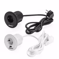 پریز توکار گرد سیمپل ملونی مدل 10034 