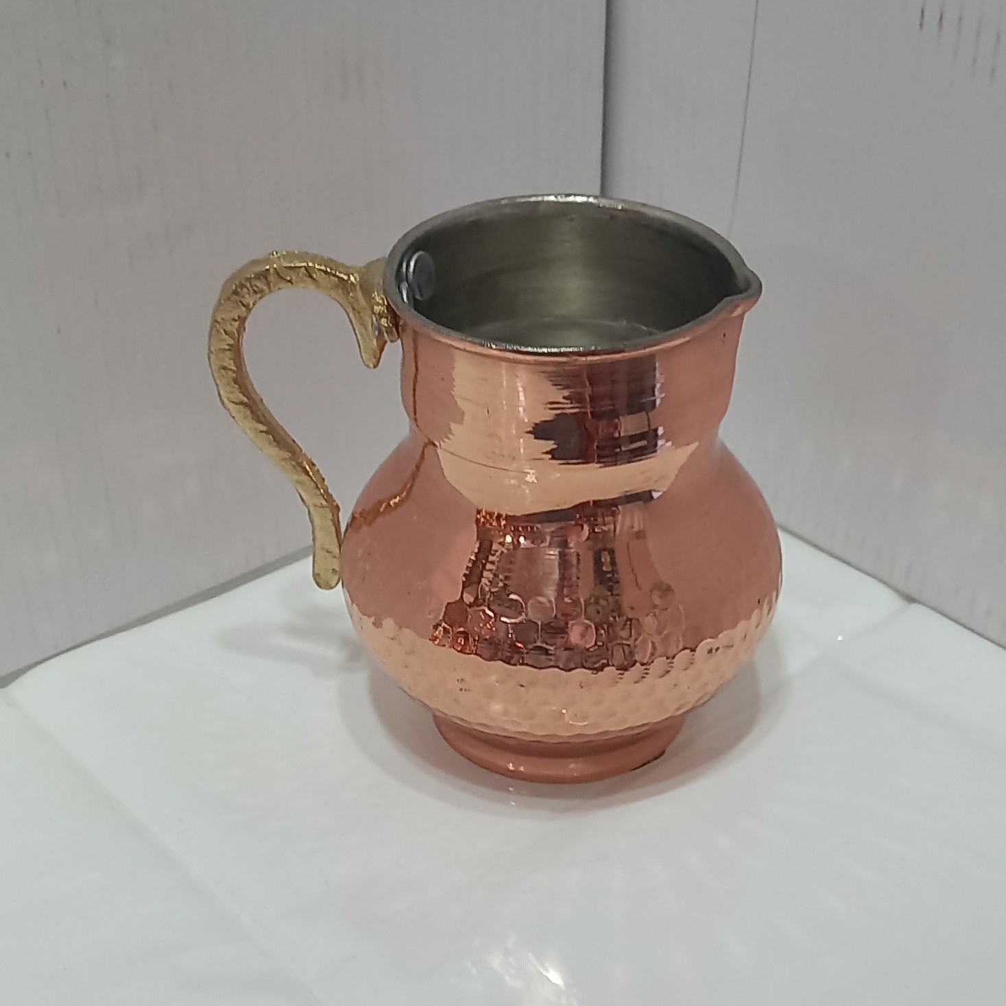 پارچ سس خوری مسی کوچک