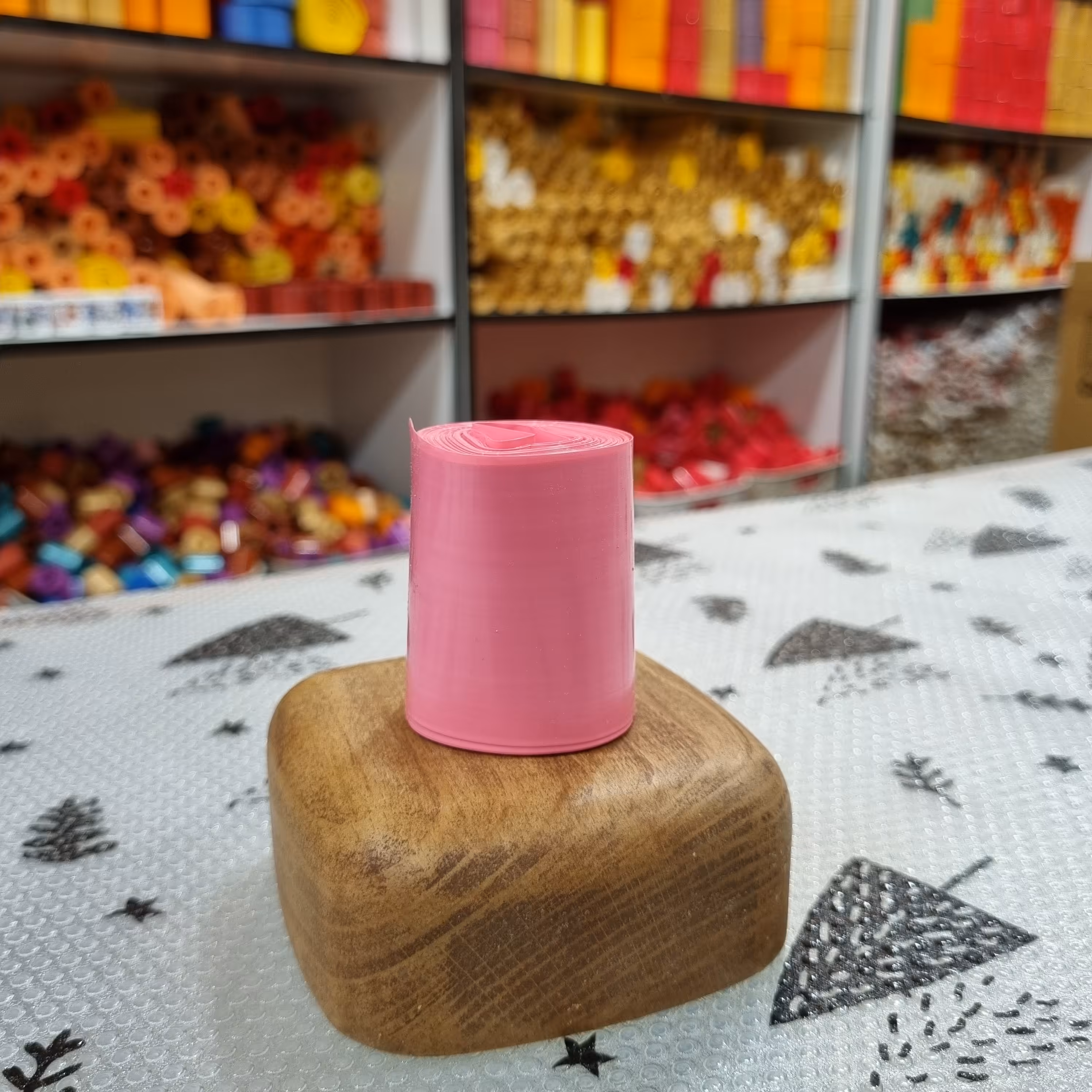 کاور  سوسیس کوکتل و کراکف ، رنگ صورتی ، سایز 5 سانتیمتر ، 10 متری