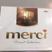 کادوئی مرسی 250 گرمی شکلات  MERCI با 4 طعم متفاوت