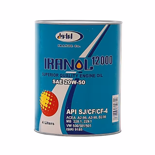 روغن موتور ایرانول 1200 20-50  (4L)