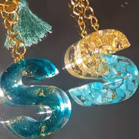 جا کلیدی رزینی حرف S