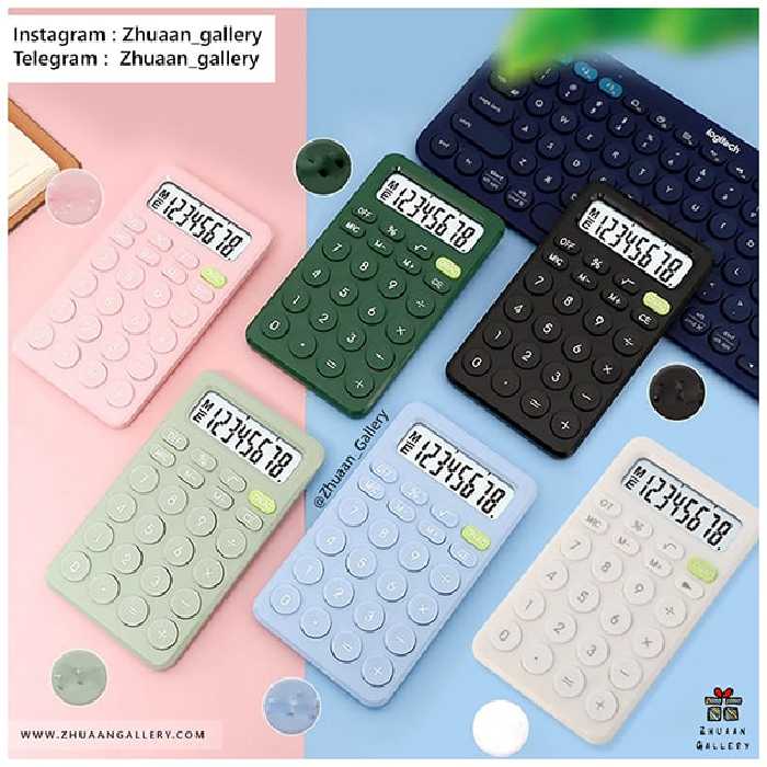 ماشین حساب RUNZON مینیمال پاستلی