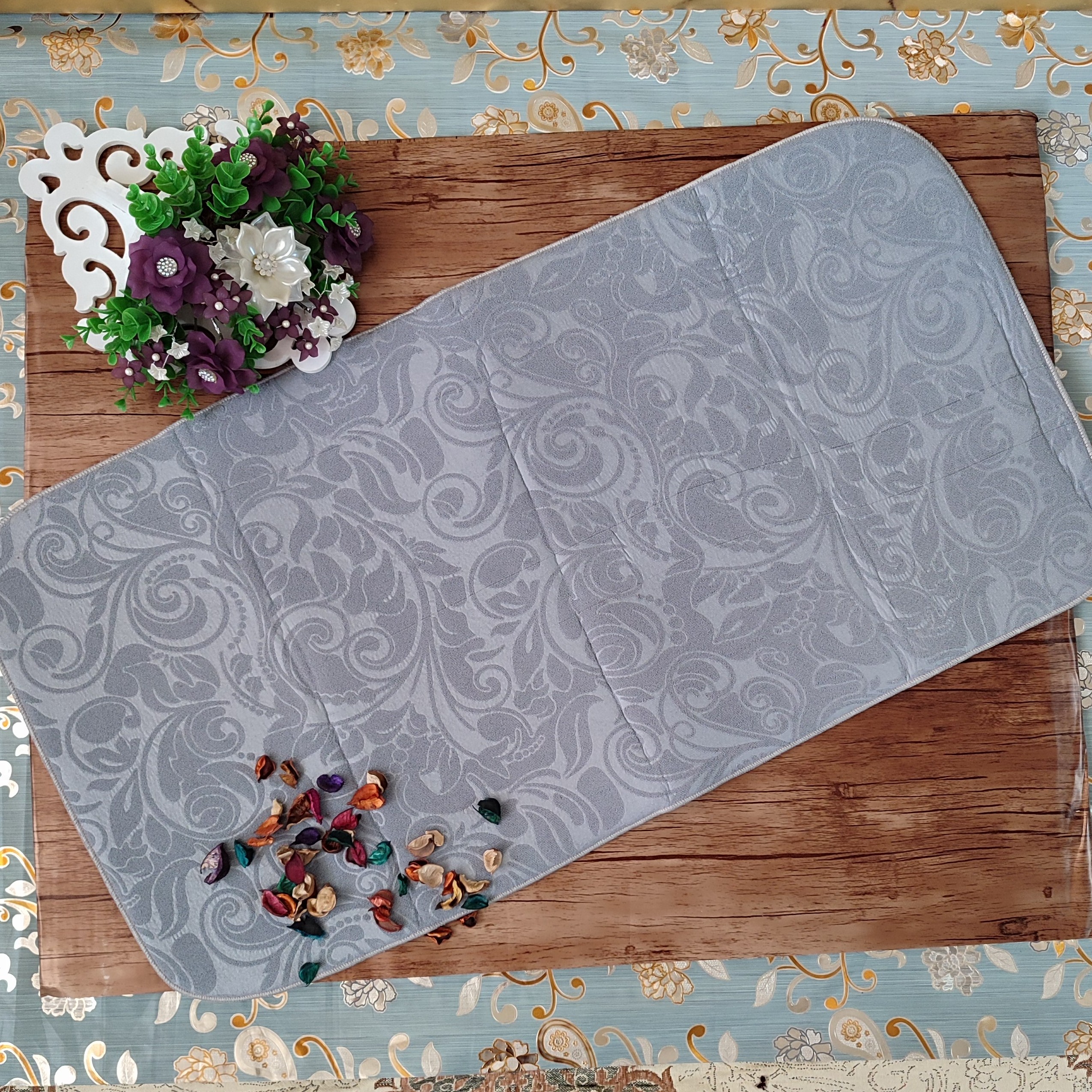 نمگیر جادویی  میکروفایبر  طوسی روشن  