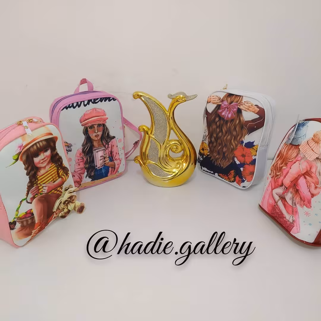 کیف دخترانه با طرح برجسته