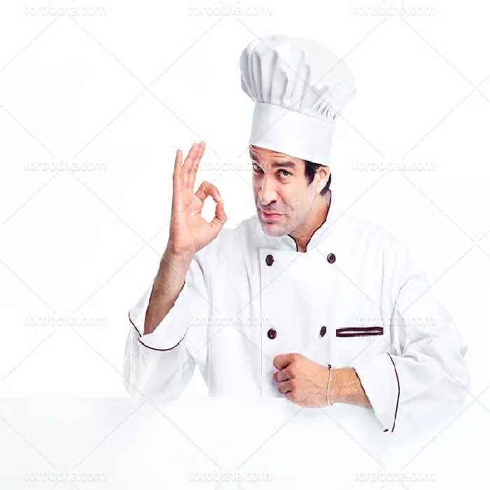 عکس سر آشپز مرد | گرافیک با طعم تربچه