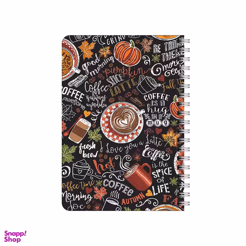 دفترچه یادداشت بامبیلیپ مدل چوبی طرح بک گراند قهوه کد 1901750