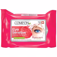 دستمال مرطوب تخصصی دور چشم 10 عددی کامان.