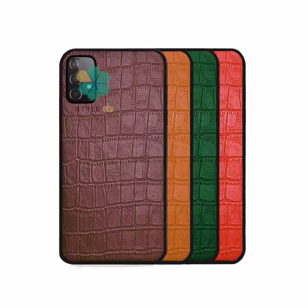 کاور چرم گوشی سامسونگ Samsung Galaxy A52s مدل Alligator