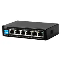 سوییچ 6 پورت POE دی-لینک مدل DGS-F1006P-E