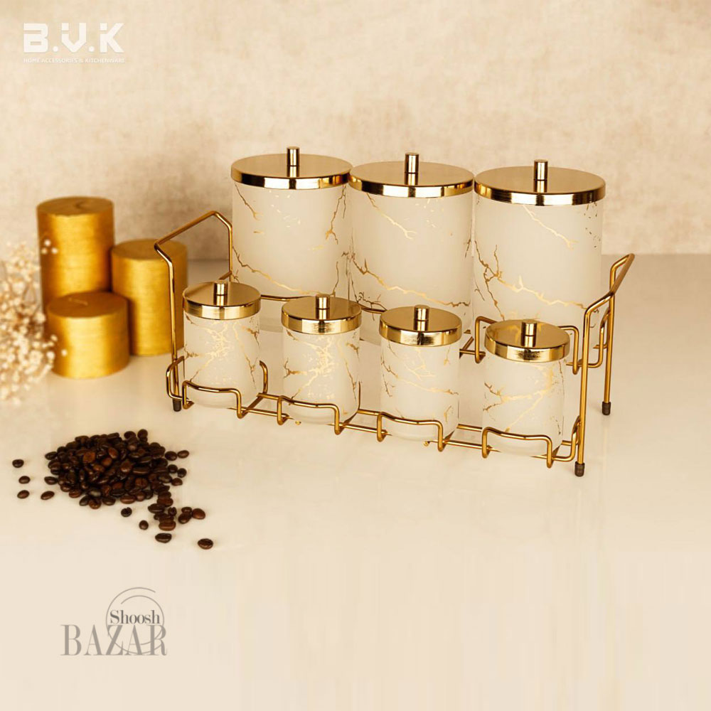 سرویس پاسماوری 8 پارچه بی وی کی مدل ماربل کد 416507