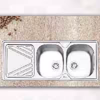 سینک ایلیا استیل مدل 2028 لگن چپ