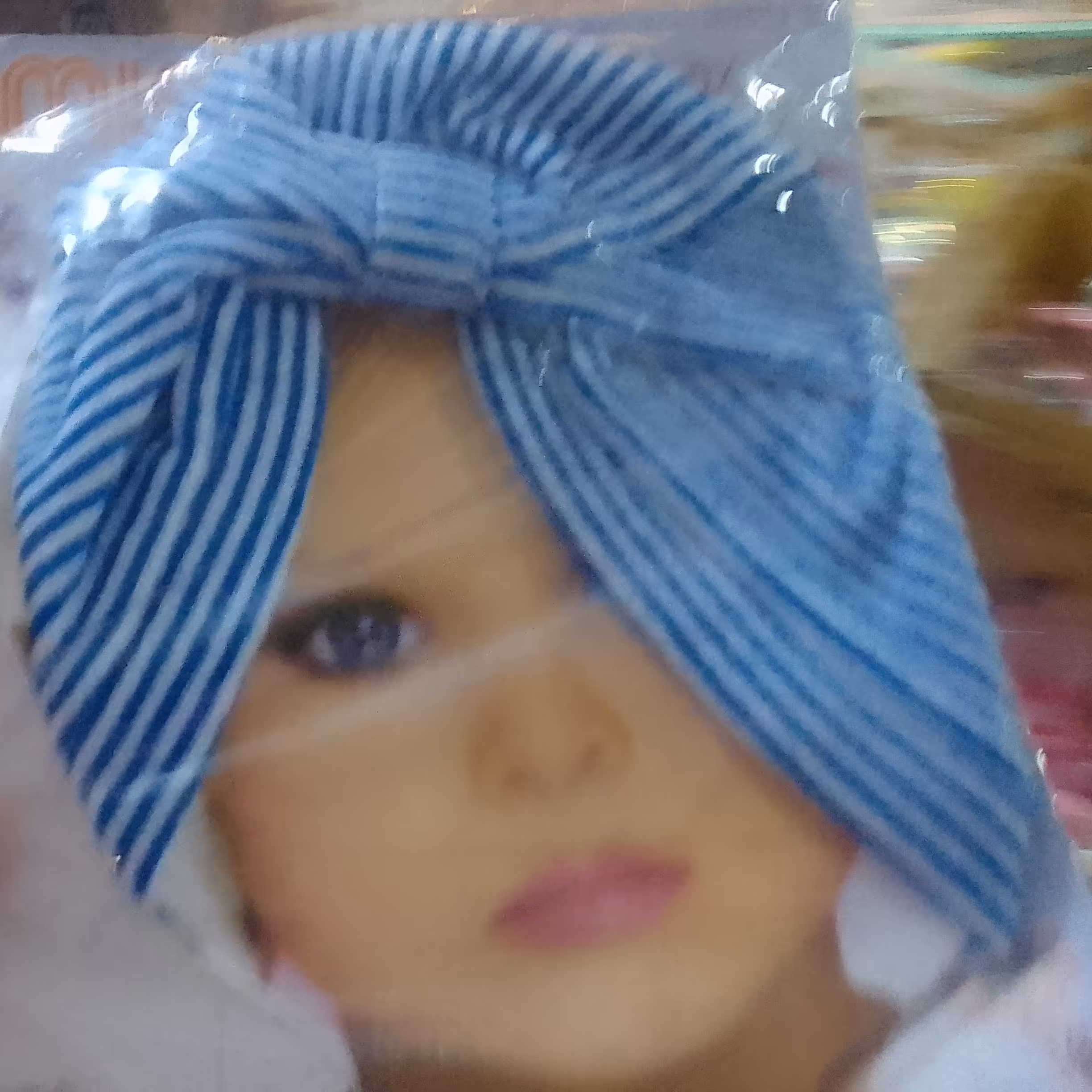 حوله حمام سر (کلاه حمام)