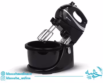همزن کاسه دار با کاسه گردان ساپر مدل SHMB-830 مشکیبه همراه گارانتی
