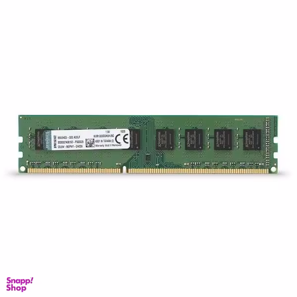 رم دسکتاپ DDR3 تک کاناله 1333 مگاهرتز CL9 کینگستون مدل KVR ظرفیت 8 گیگابایت