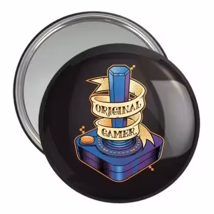 آینه جیبی خندالو طرح گیمر کد 3882