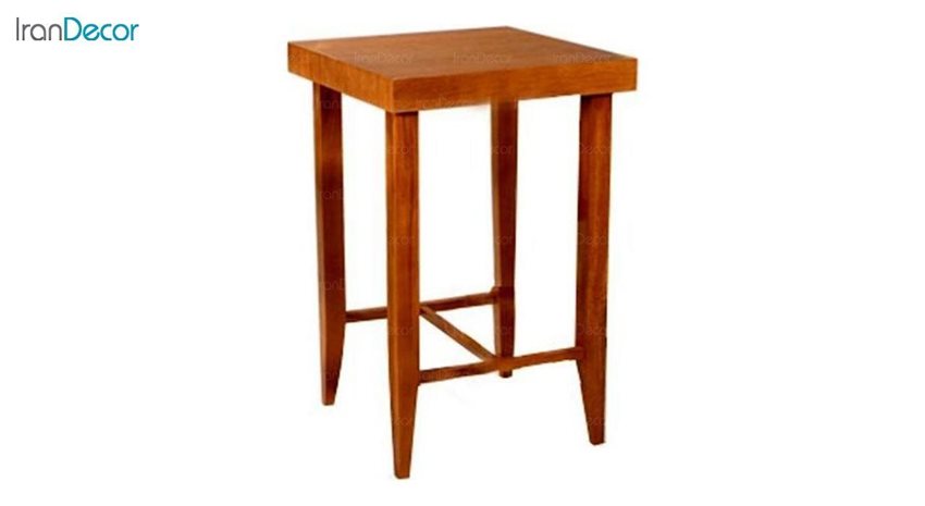 میز مربع چوبی جهانتاب مدل پاکو کد 4476