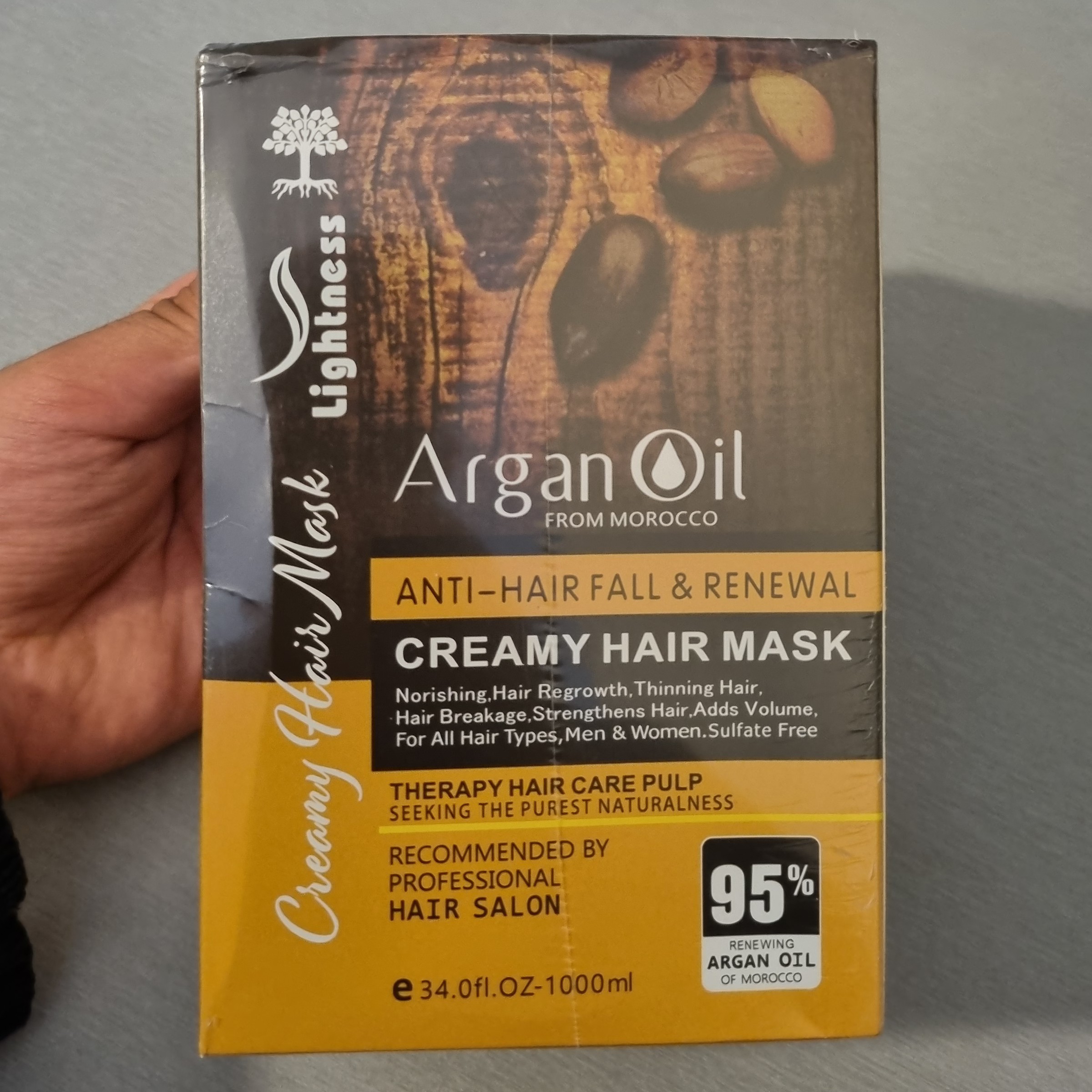 ماسک مو ارگان لایتنس اصل اسلوواکی