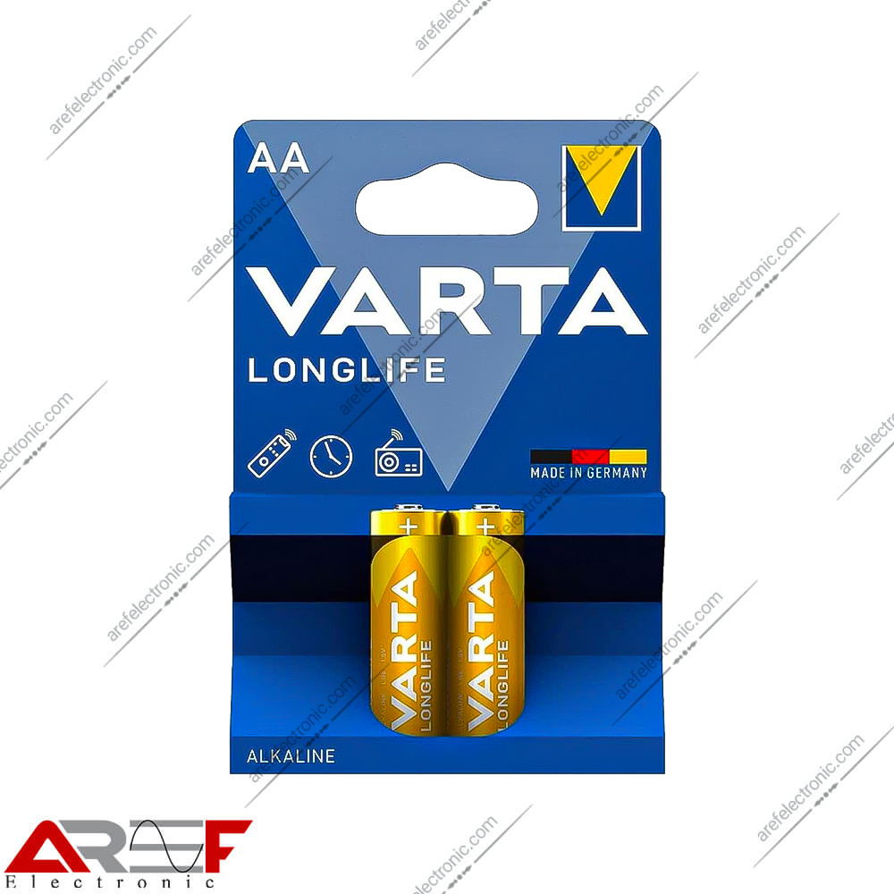 باتری الکالاین قلمی LONG LIFE وارتا - فروشگاه عارف الکترونیک