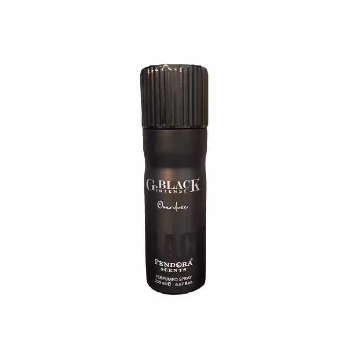 اسپری بدن پندورا مدل G.BLACK حجم 200 میلی لیتر