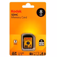 کارت حافظه اس دی اچ سی کداک با ظرفیت 8 گیگابایت