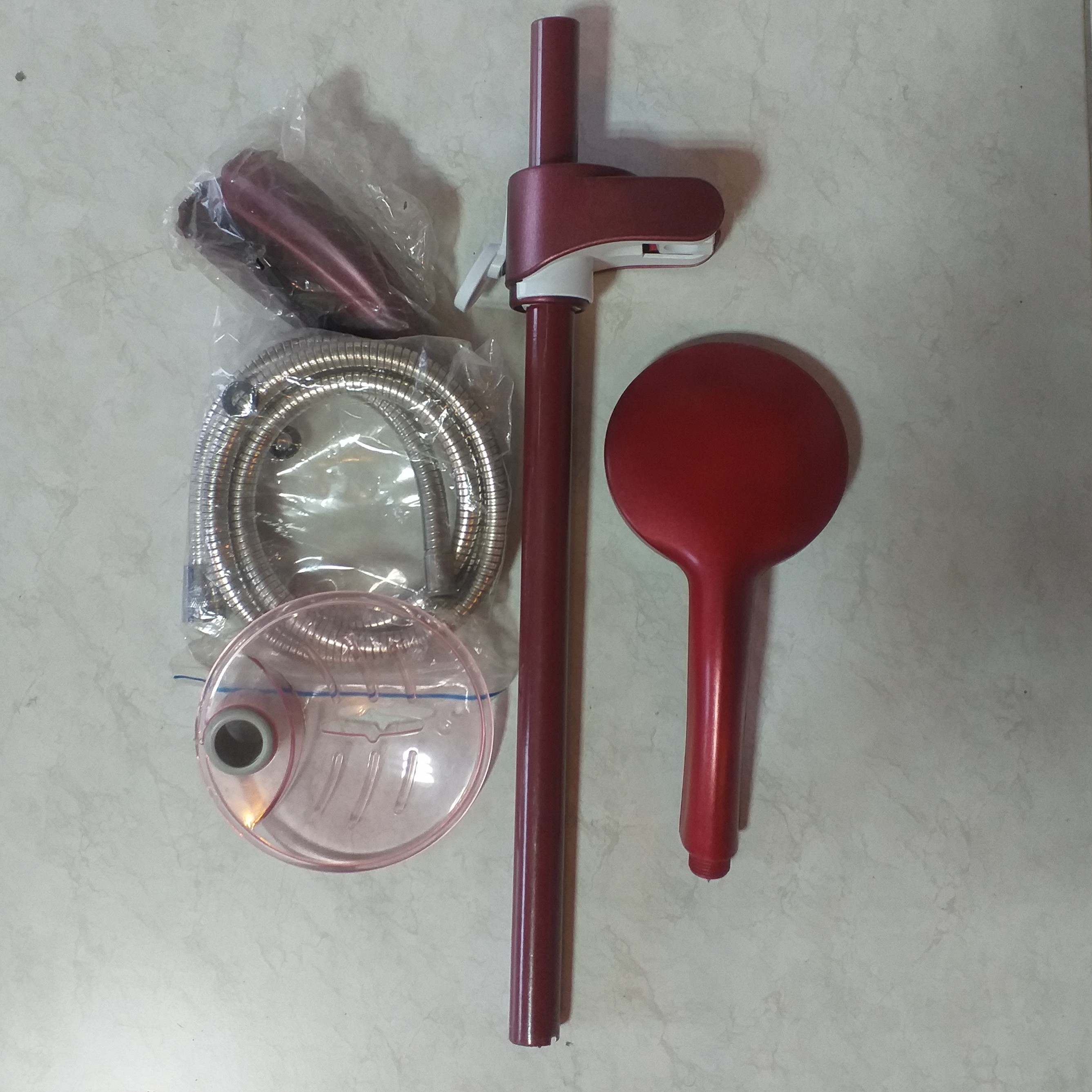 علم دوش حمام رنگی