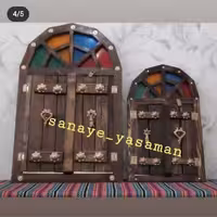 جاکلیدی درکوب  چوبی پنجره دکوراتیو  تحویل در باربری مقصد 