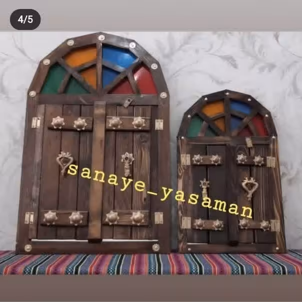 جاکلیدی درکوب  چوبی پنجره دکوراتیو  تحویل در باربری مقصد 