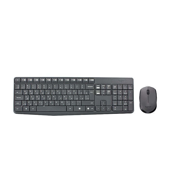 کیبورد و موس بی سیم لاجیتک MK235