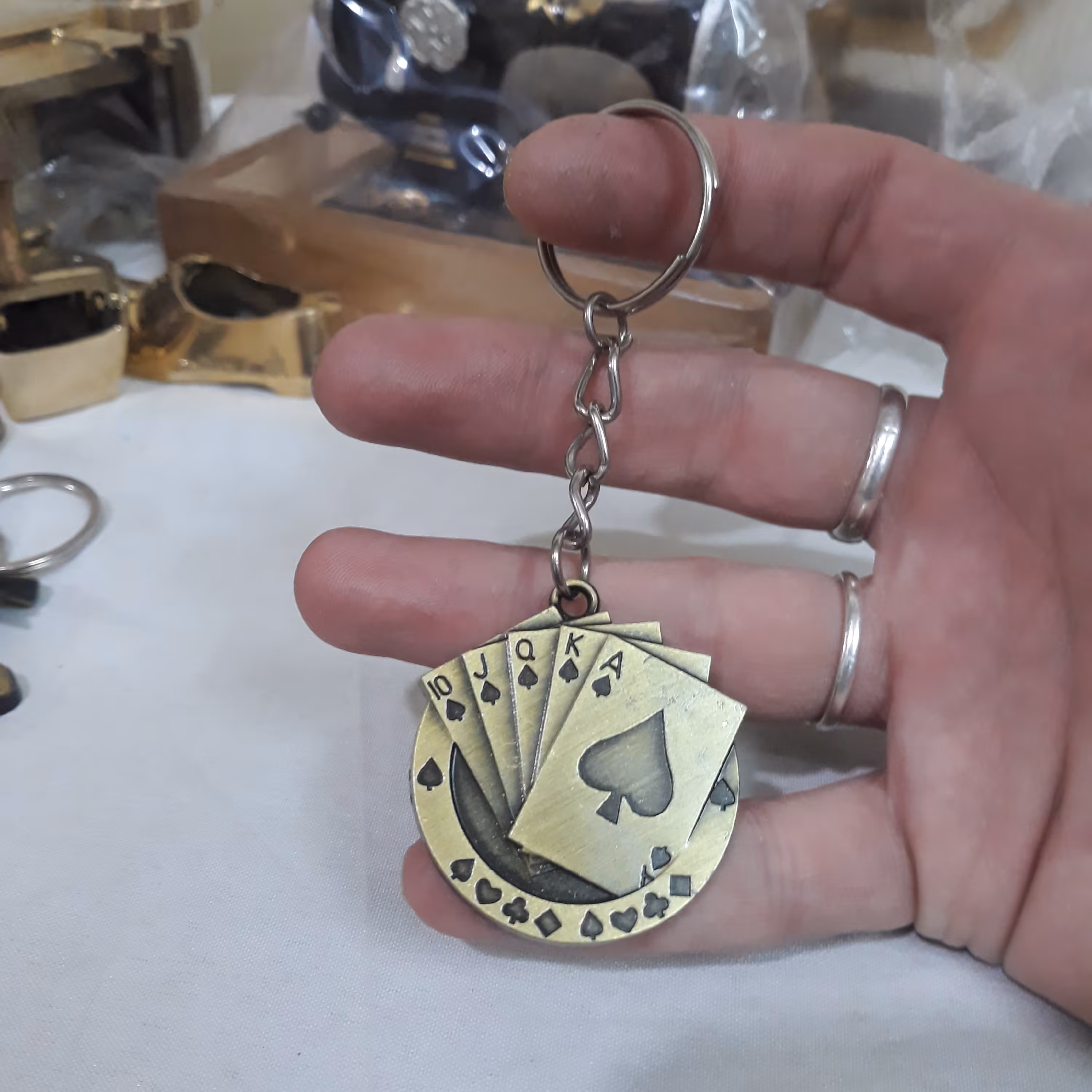 جاکلیدی جاسوئیچی فلزی گیمینگ خارجی وکلکسیونی