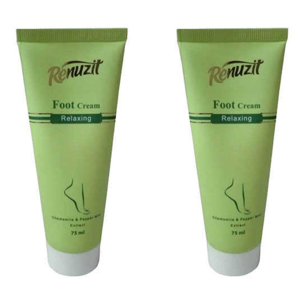 کرم رفع خستگی پا برند رینوزیت حجم 75 میلی لیتر