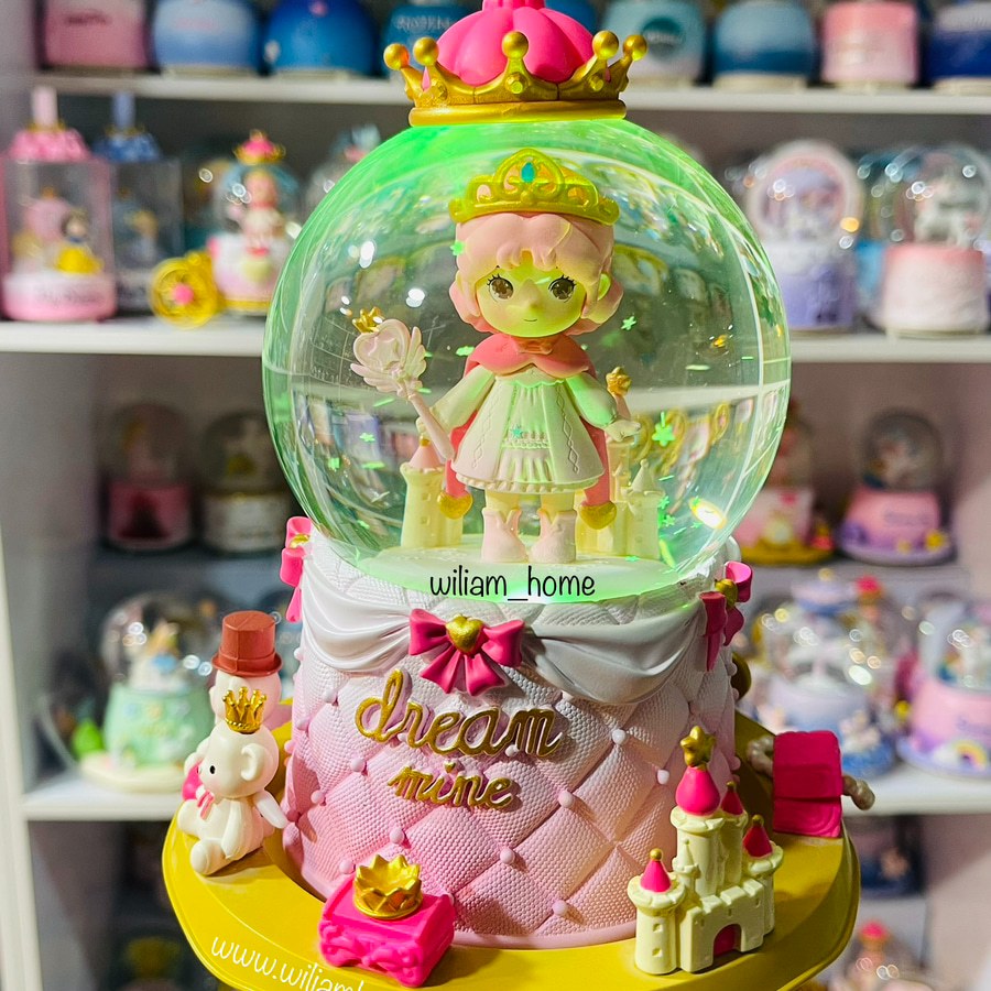 گوی موزیکال پرنسس،فول دور چرخشی