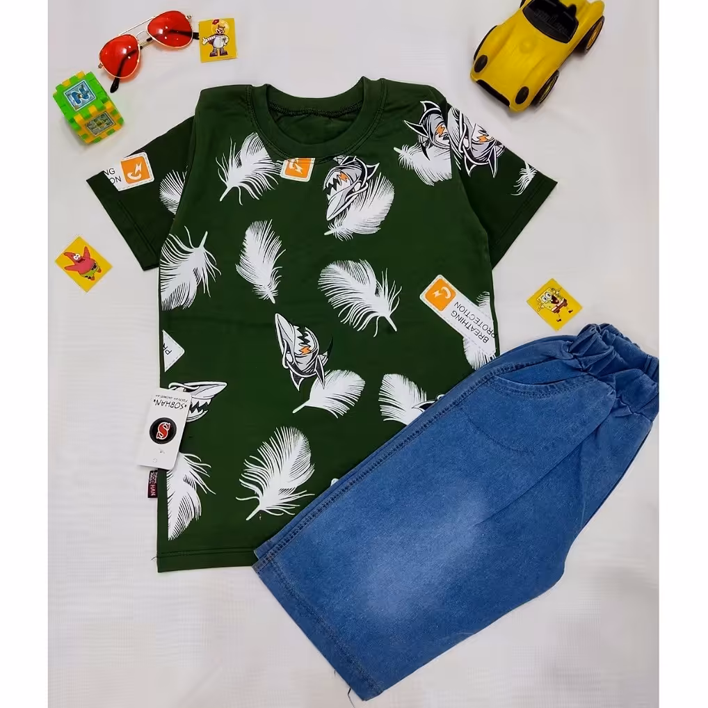 تیشرت و شلوارک لی پسرونه