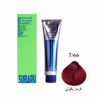 رنگ مو سوبارو شماره 7.66 حجم 120 میلی لیتر رنگ قرمز یاقوتی