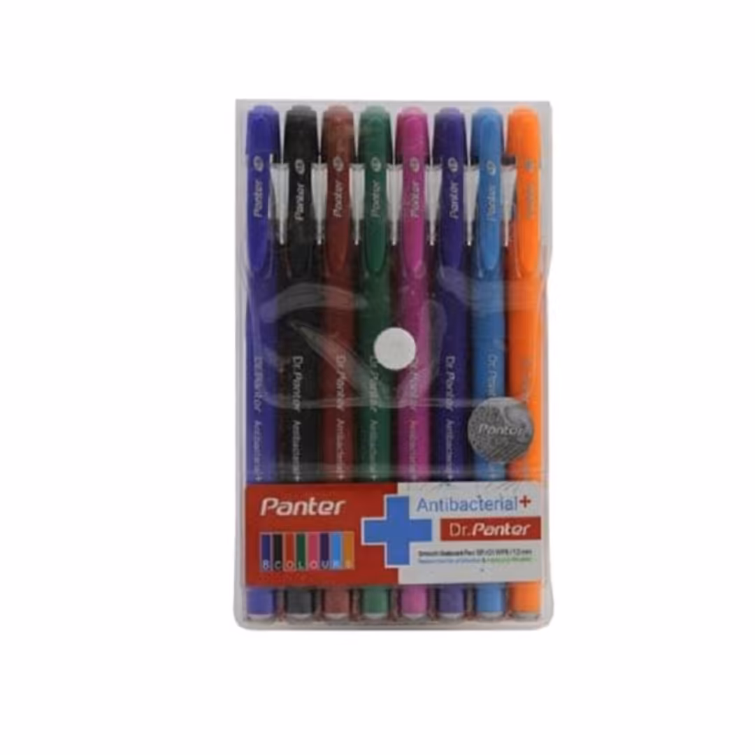 ست خودکار 8رنگ پنتر بدنه جیر1.0میل