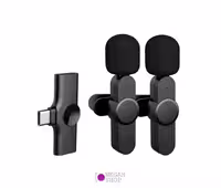 میکروفون بی سیم دو کاناله Answer Type C Receiver Port